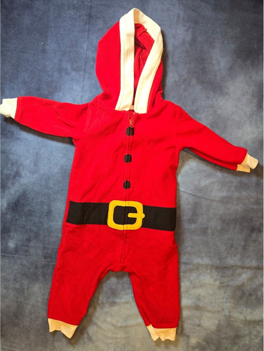 6-9 month santa fleece